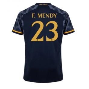 Lacne Muži Futbalové dres Real Madrid Ferland Mendy #23 2023-24 Krátky Rukáv - Preč